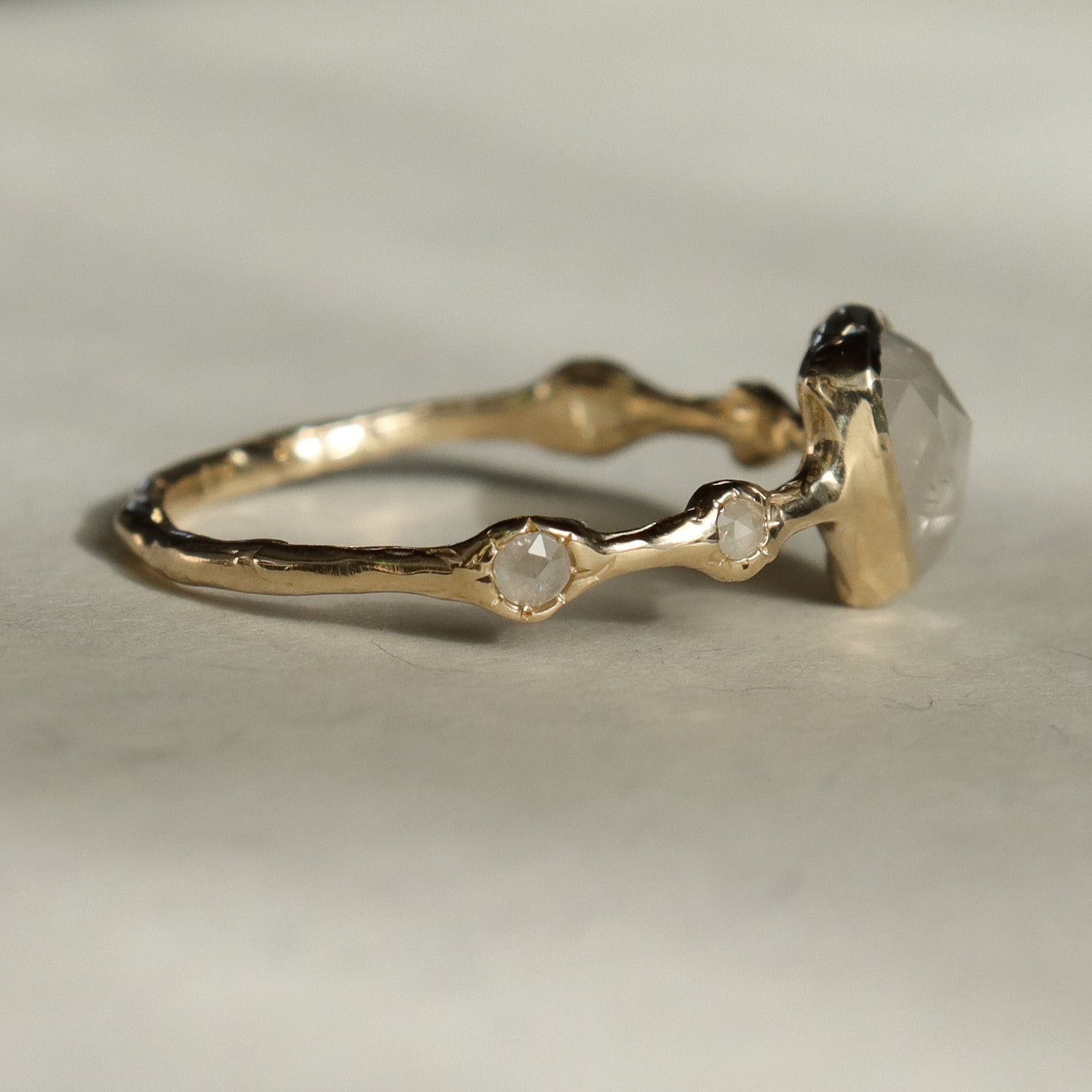 Gwendolyn | Icy Diamonds, 14k Gold