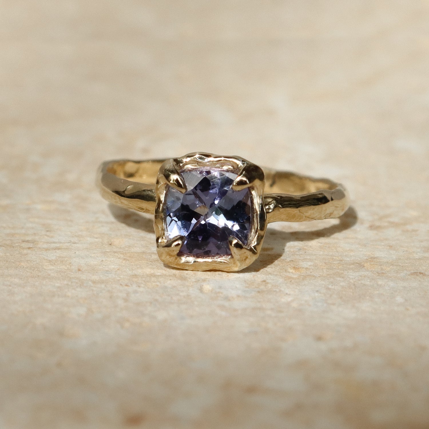 Skye Solitaire | Tanzanite, 14k Gold