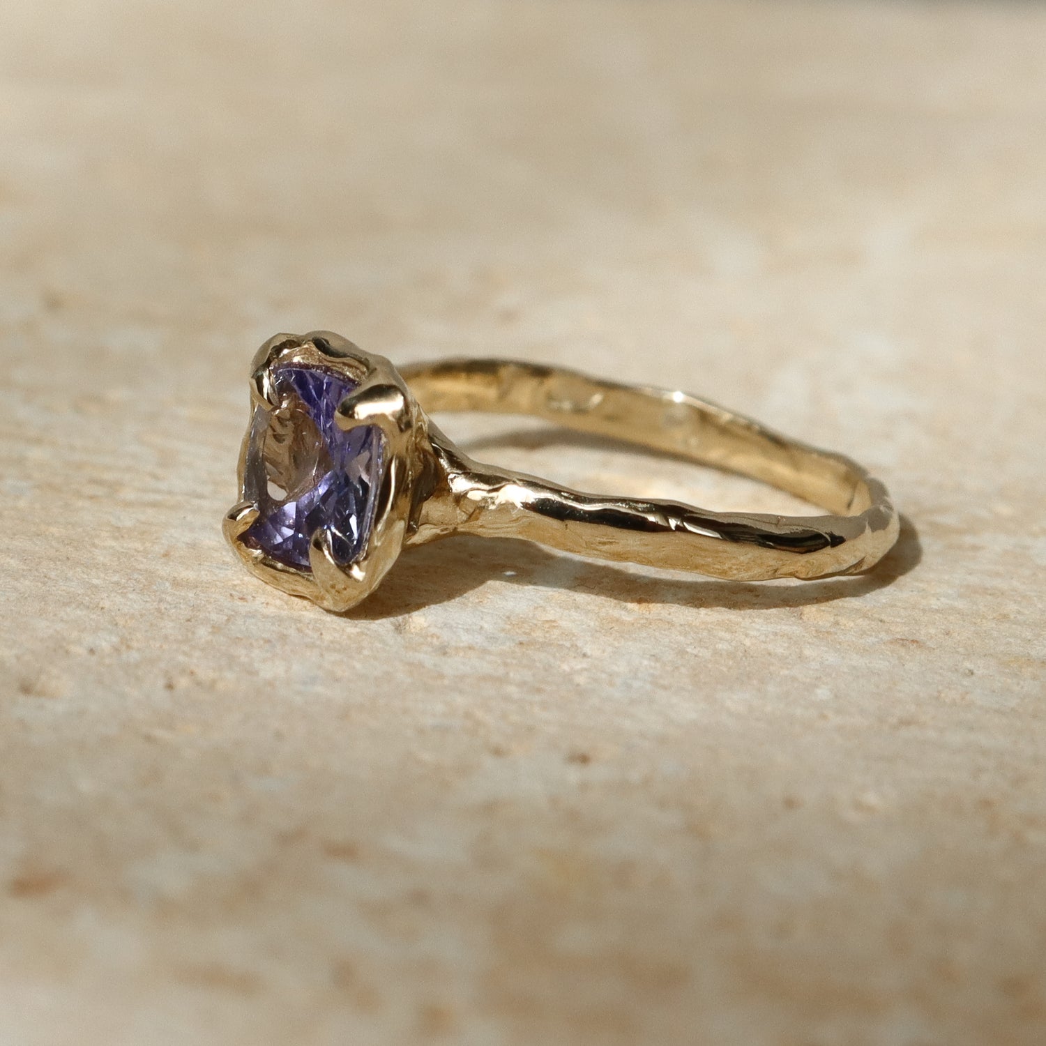 Skye Solitaire | Tanzanite, 14k Gold