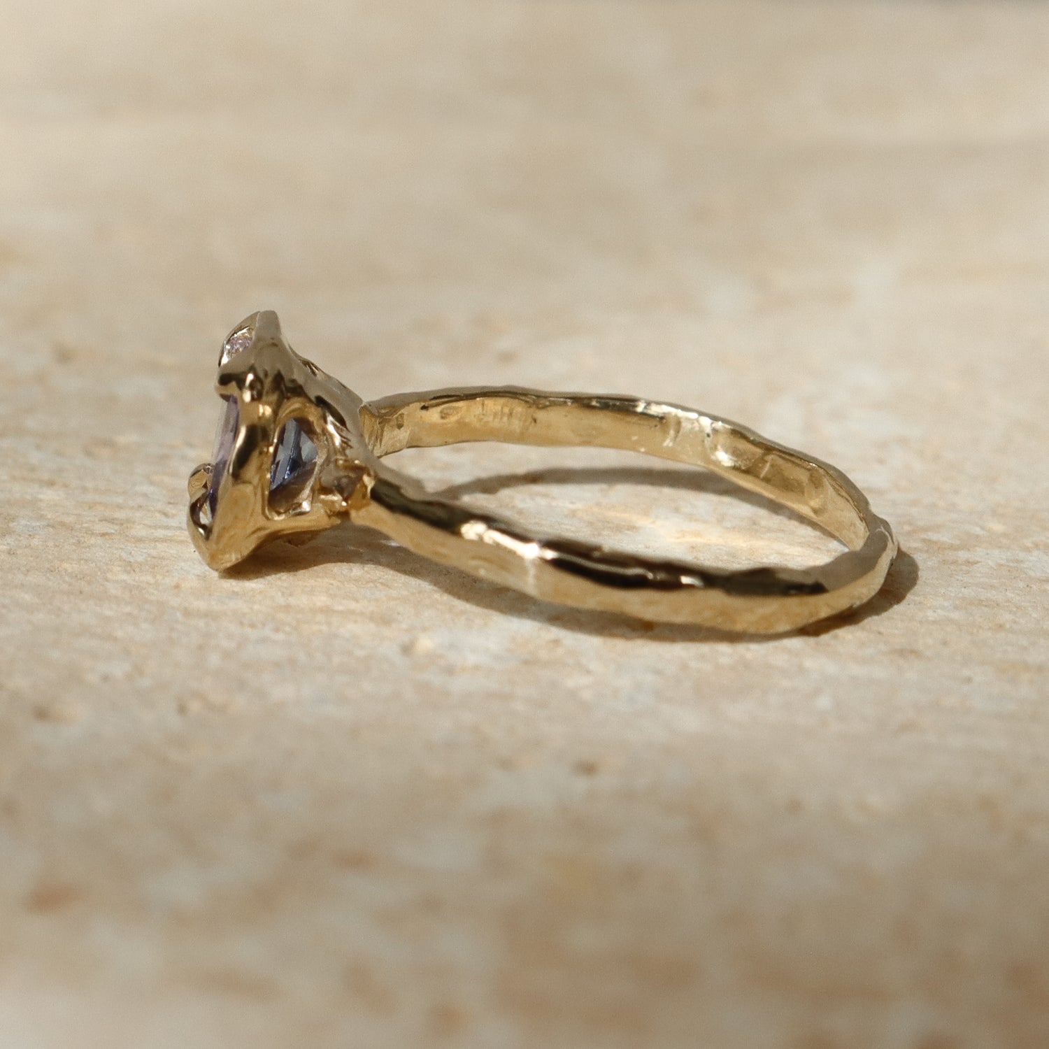 Skye Solitaire | Tanzanite, 14k Gold