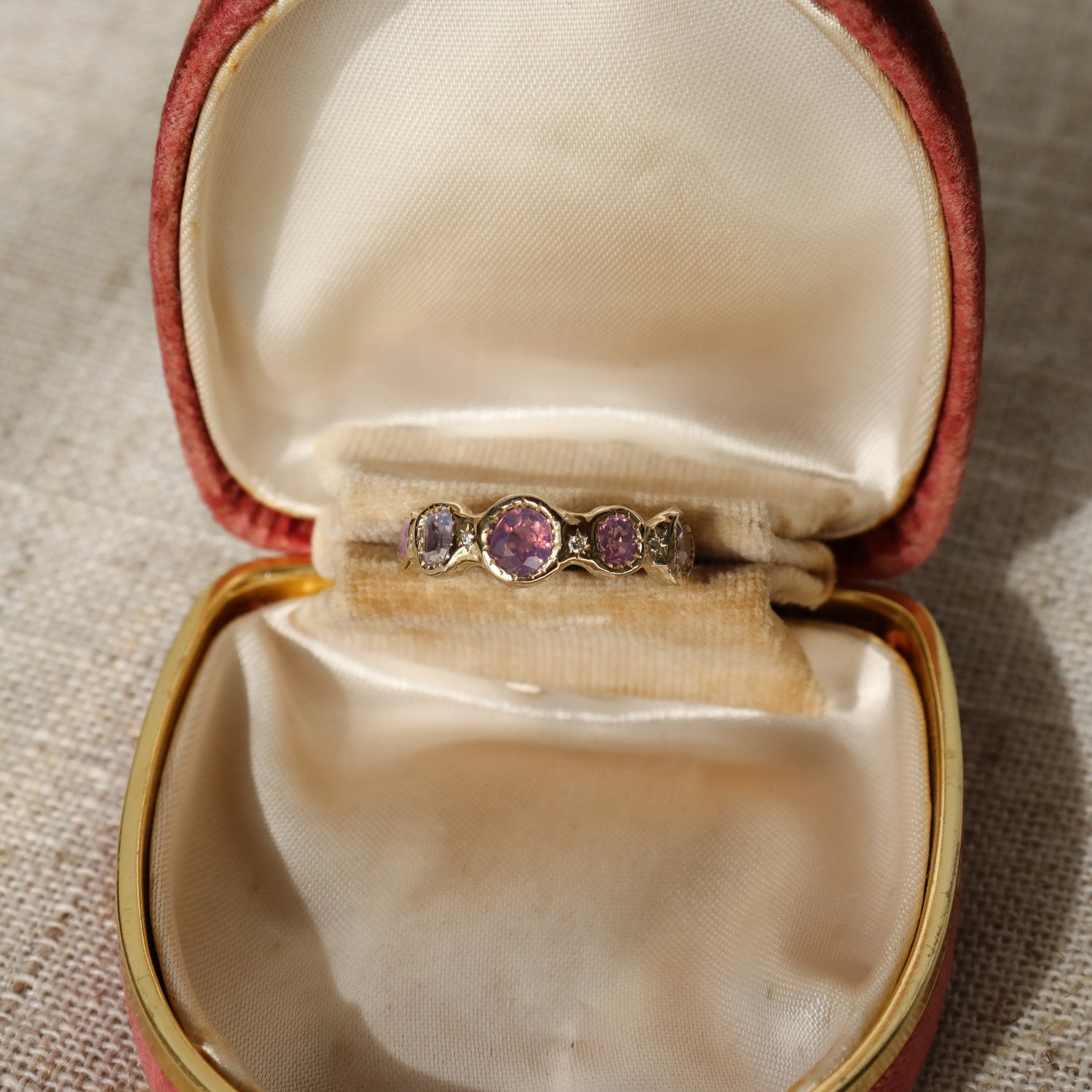 Lucinda Band | Sapphires, Diamonds, 14k Gold