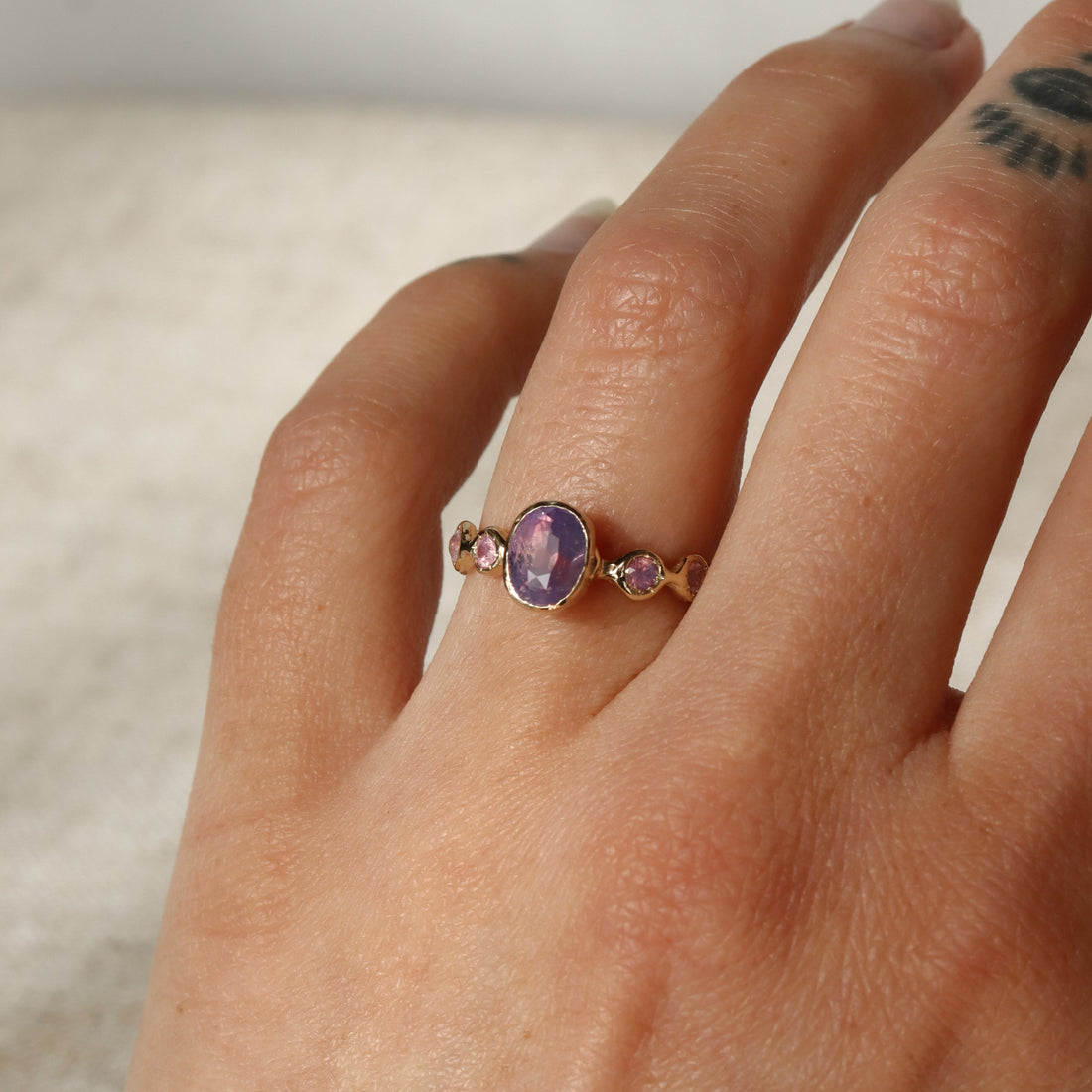 Guinevere | Sapphires, 14k Gold