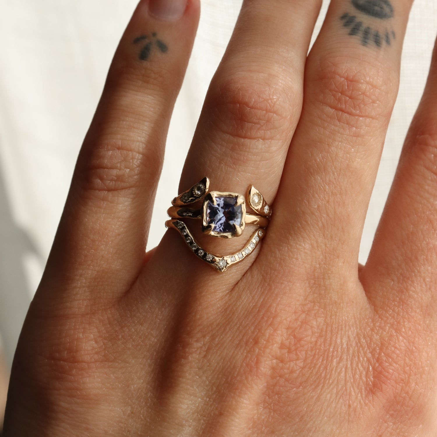 Skye Solitaire | Tanzanite, 14k Gold