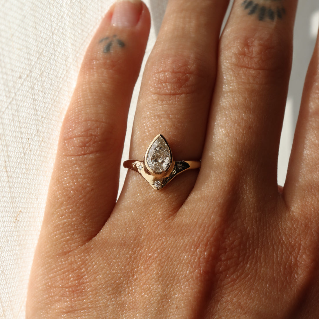 Reign of Light | Diamonds, 14k Gold