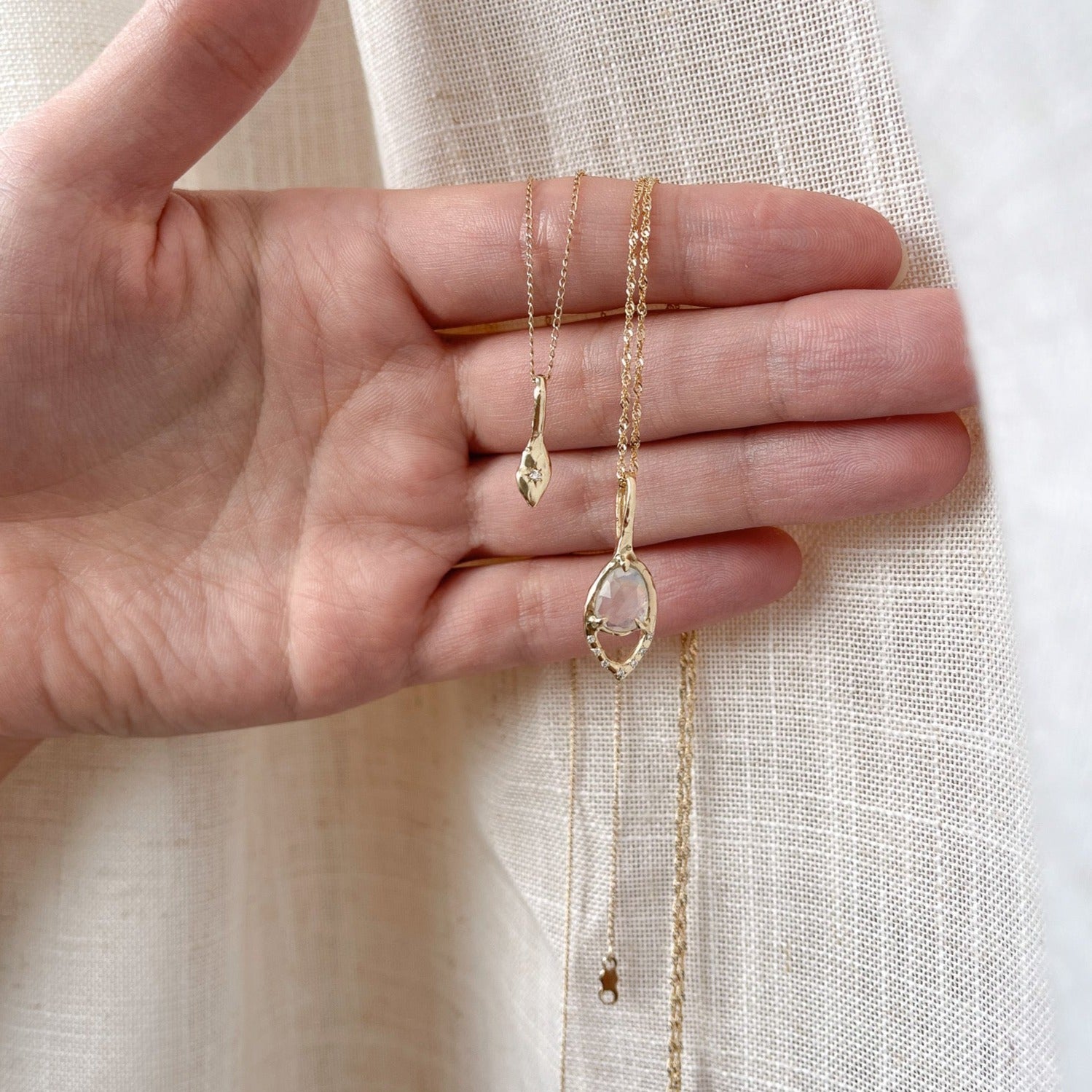 Vintage Twist Chain | 14k Gold