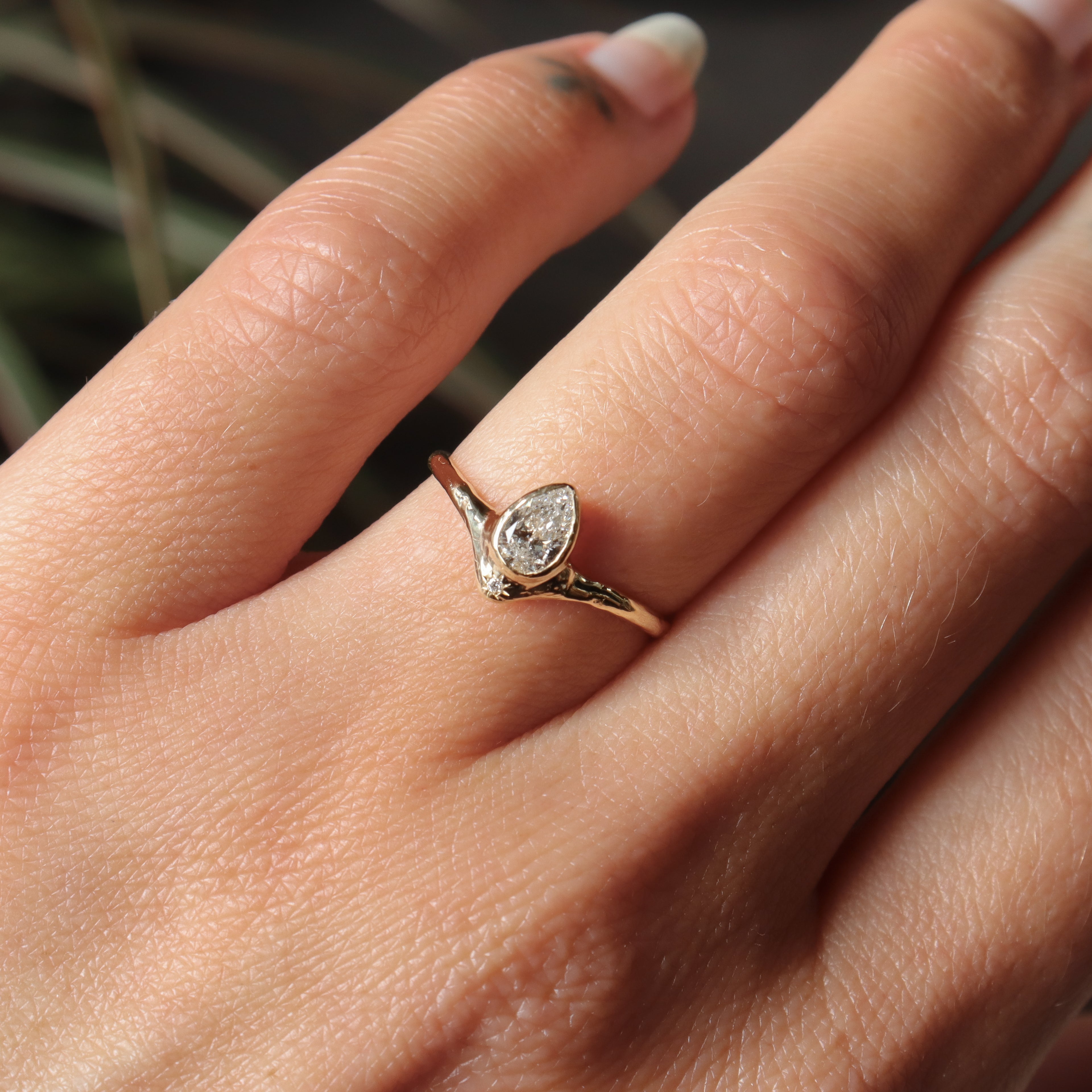 The Reign of Light | Diamonds, 14k Gold
