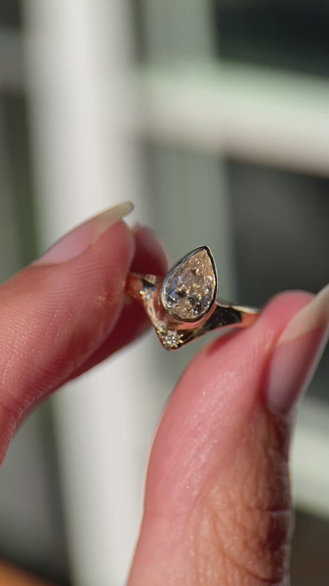 Reign of Light | Diamonds, 14k Gold