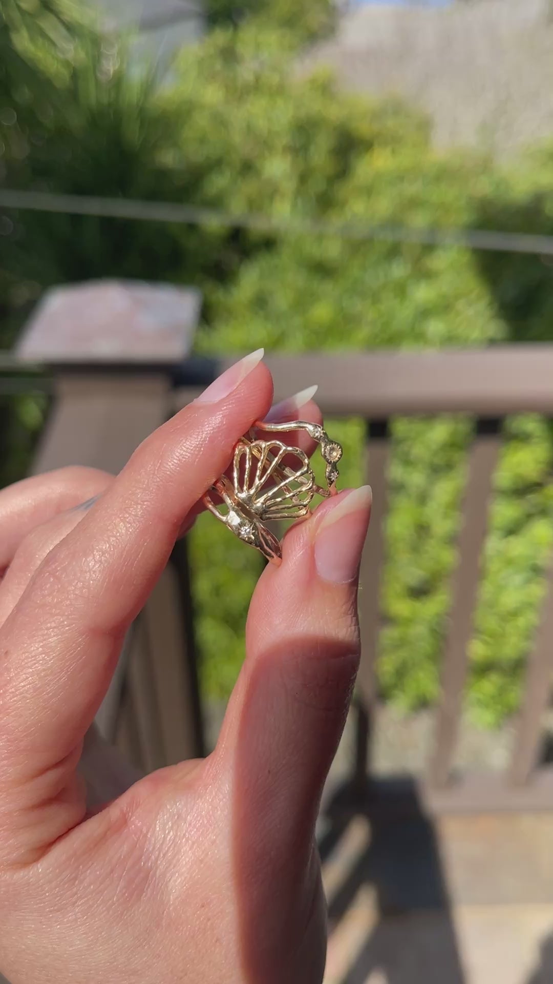 The Spirit of the Sea | 14k Gold Scallop Shell Ring