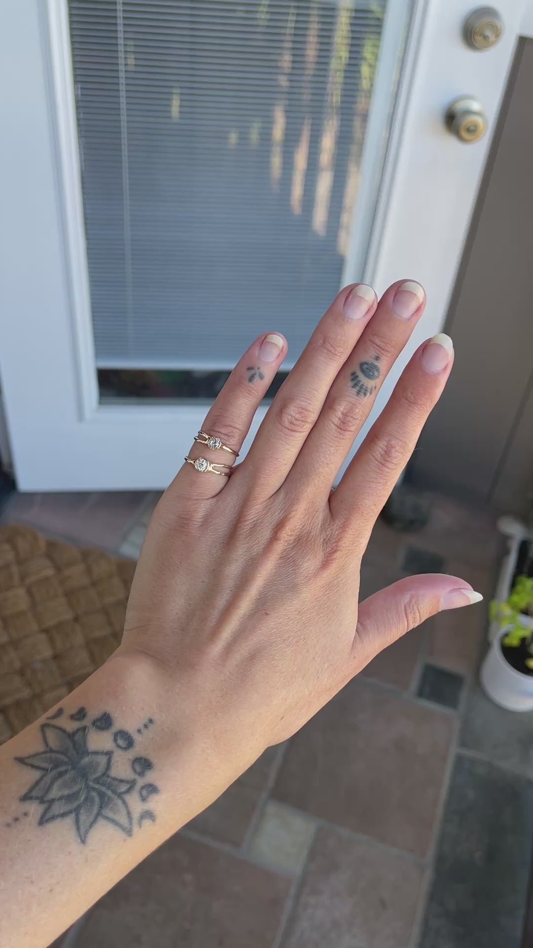 Shooting Star Ring | .21ct Old Mine Diamond