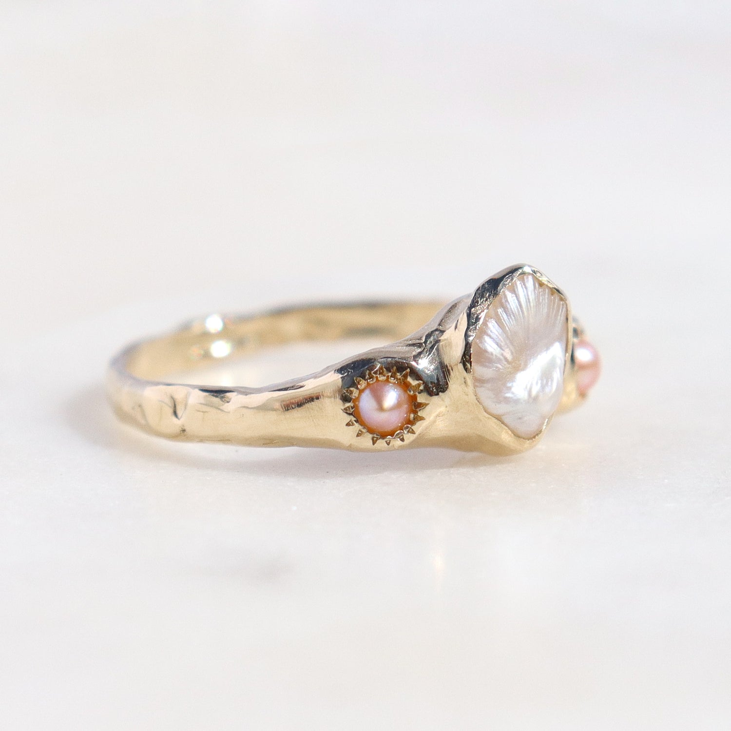 Treasure Trove Ring | Pearls, 14k Gold