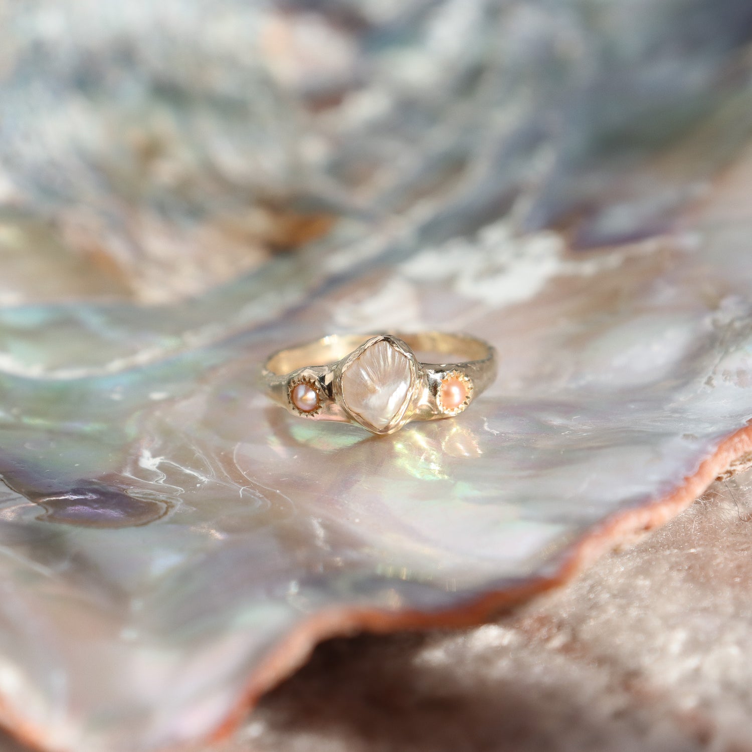 Treasure Trove Ring | Pearls, 14k Gold