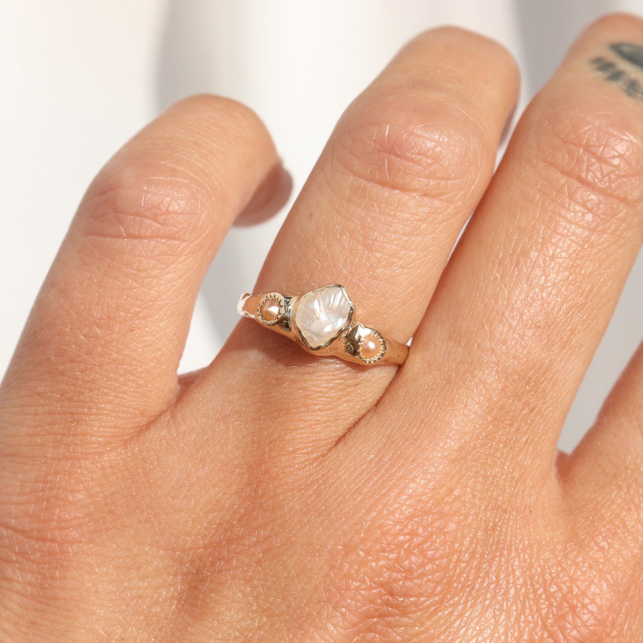 Treasure Trove Ring | Pearls, 14k Gold