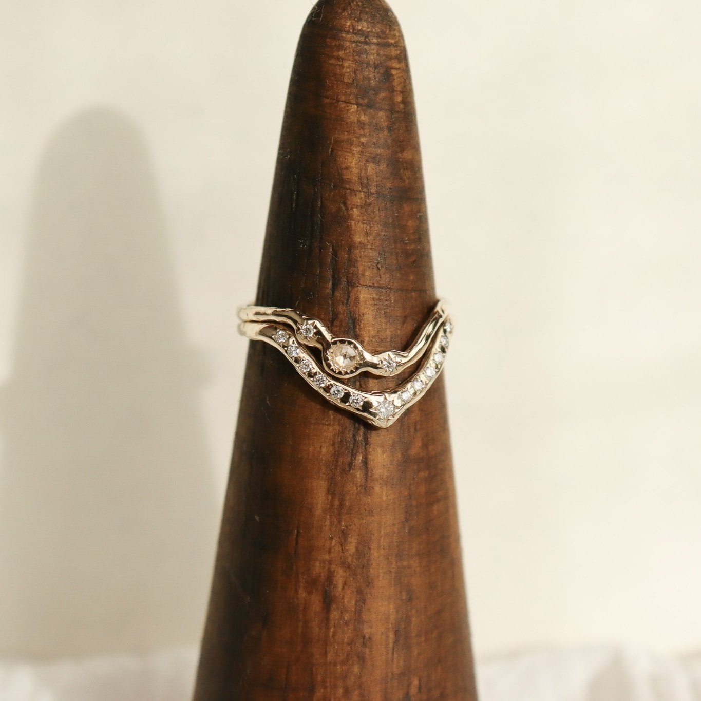 The Mist Band | Diamonds, 14k gold