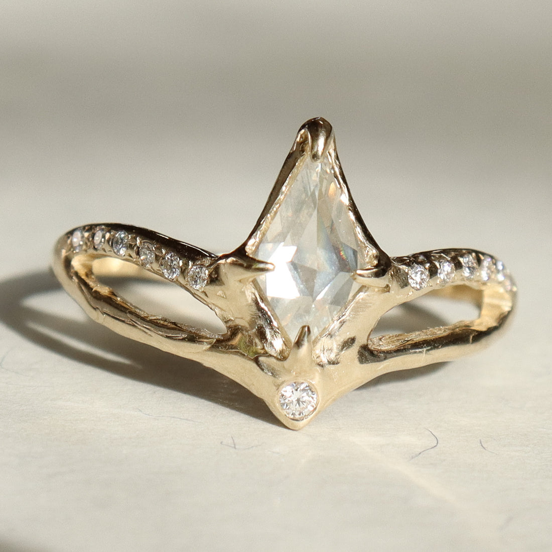 Seraphina | Moonfire Diamond, Diamonds, 14k Gold