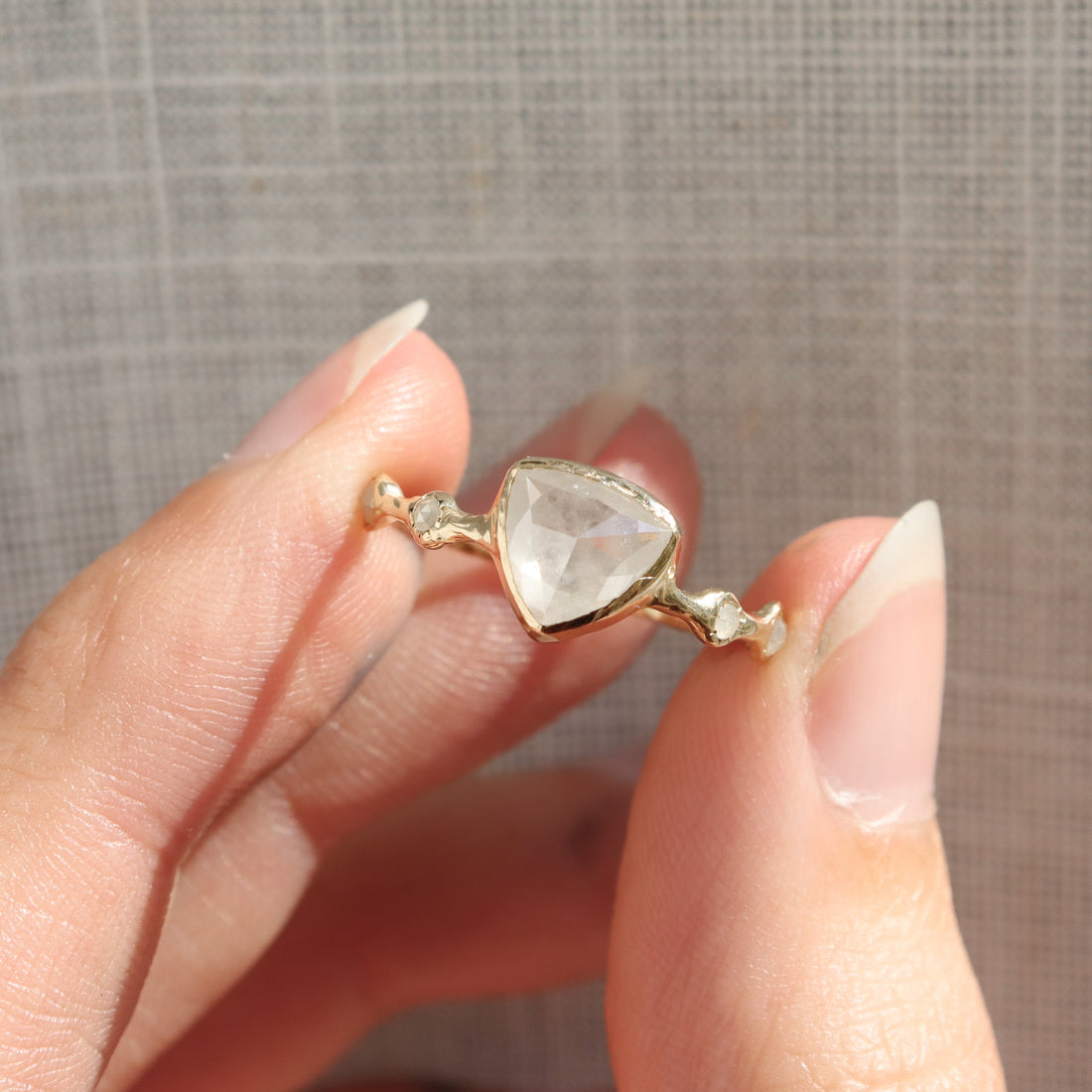 Gwendolyn | Icy Diamonds, 14k Gold