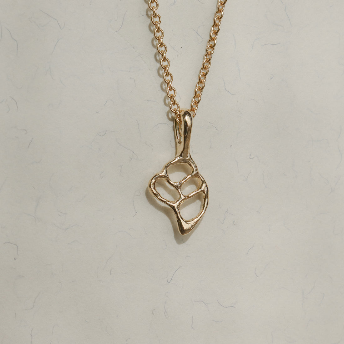 Sacred Sea Charm | 14k Gold Conch Seashell