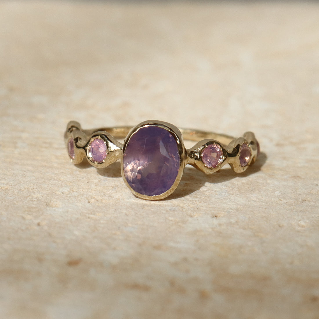Guinevere | Sapphires, 14k Gold