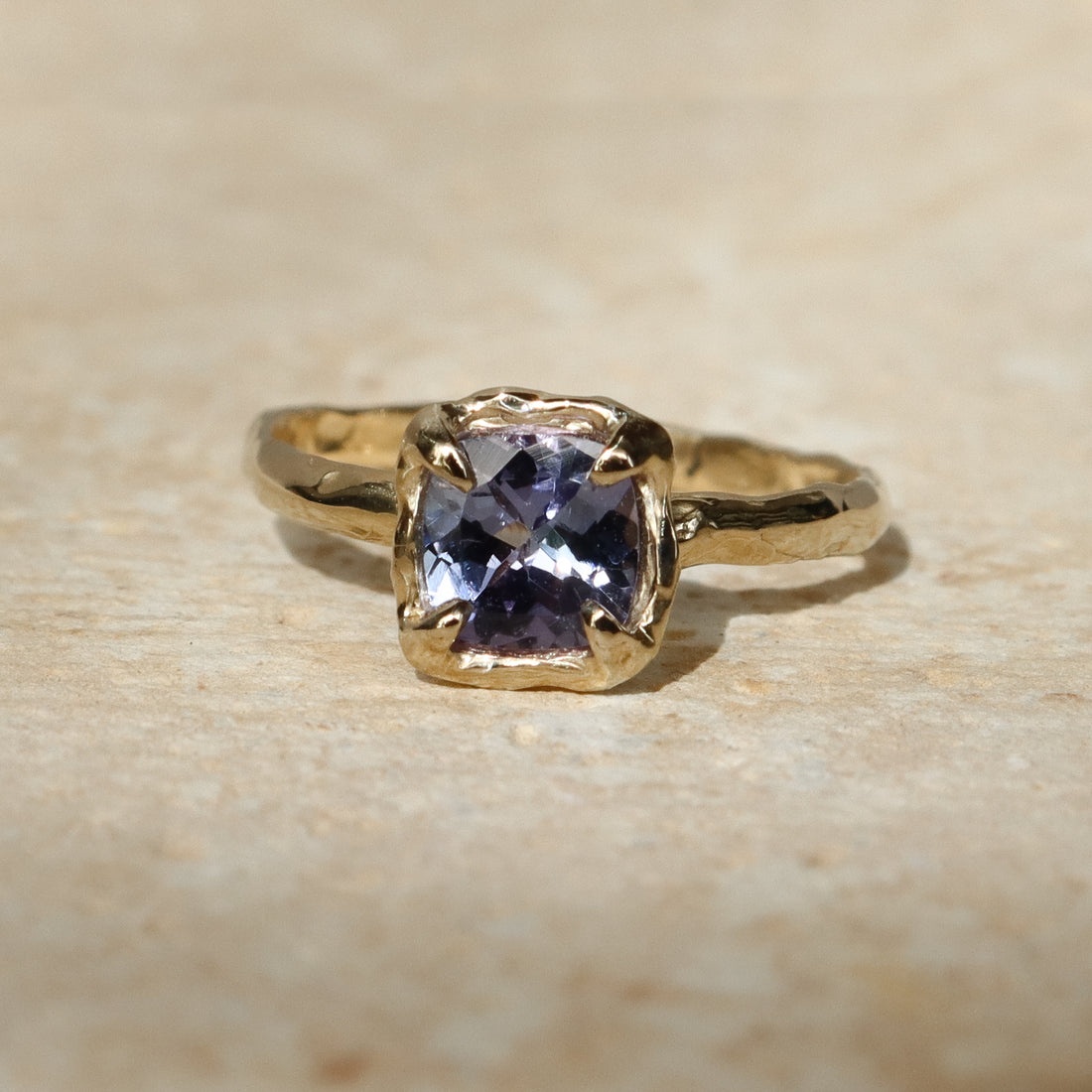 Skye Solitaire | Tanzanite, 14k Gold