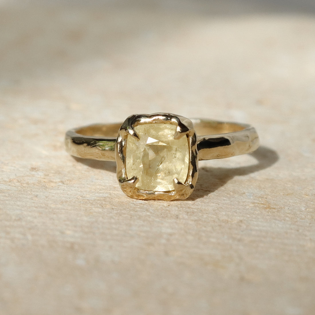 Skye Solitaire | Sapphire, 14k Gold
