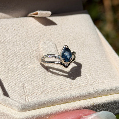 Custom Sapphire Seraphina Ring