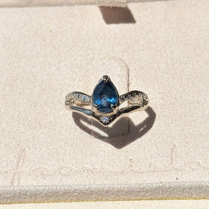 Custom Sapphire Seraphina Ring