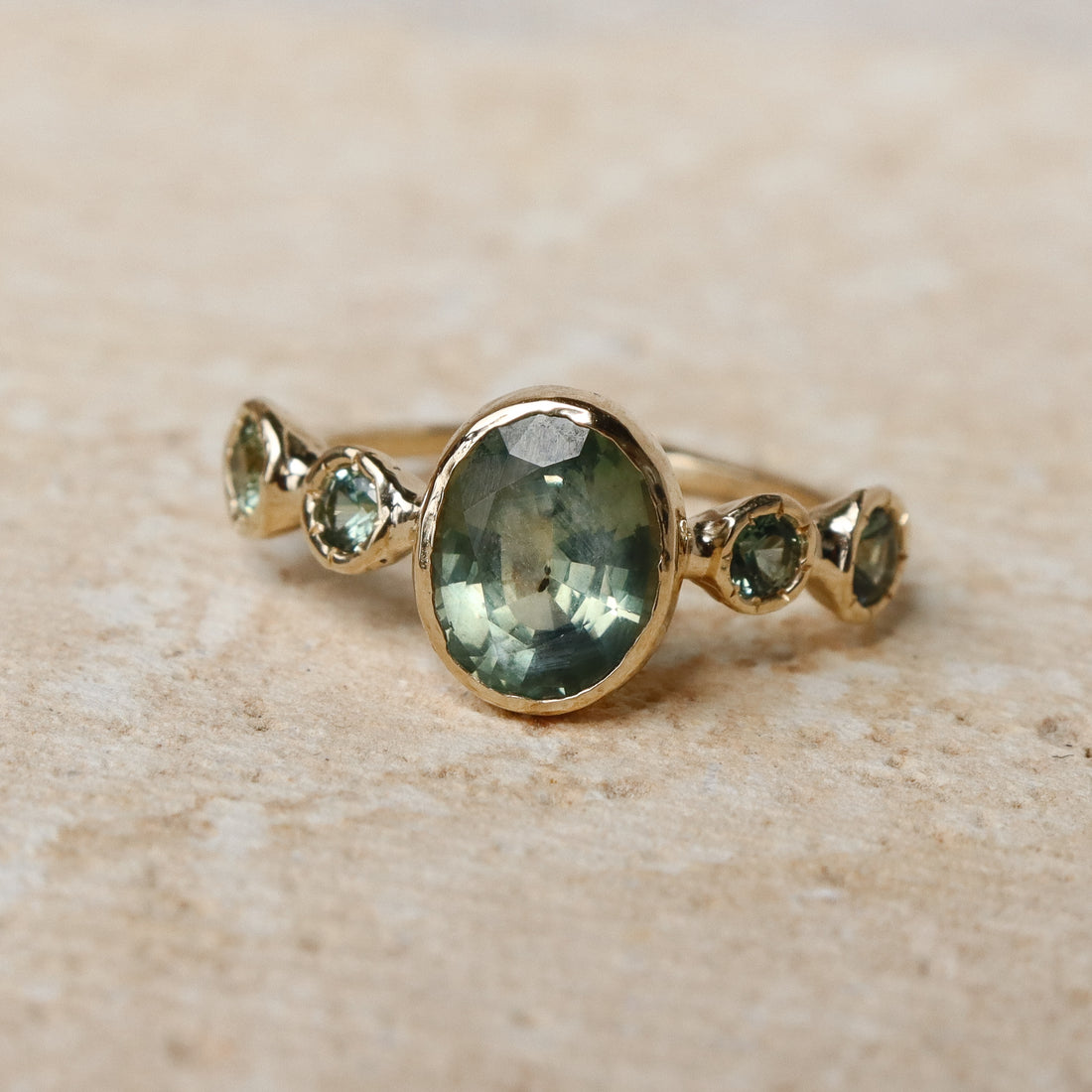 Custom Sapphire Gwendolyn Engagement Ring