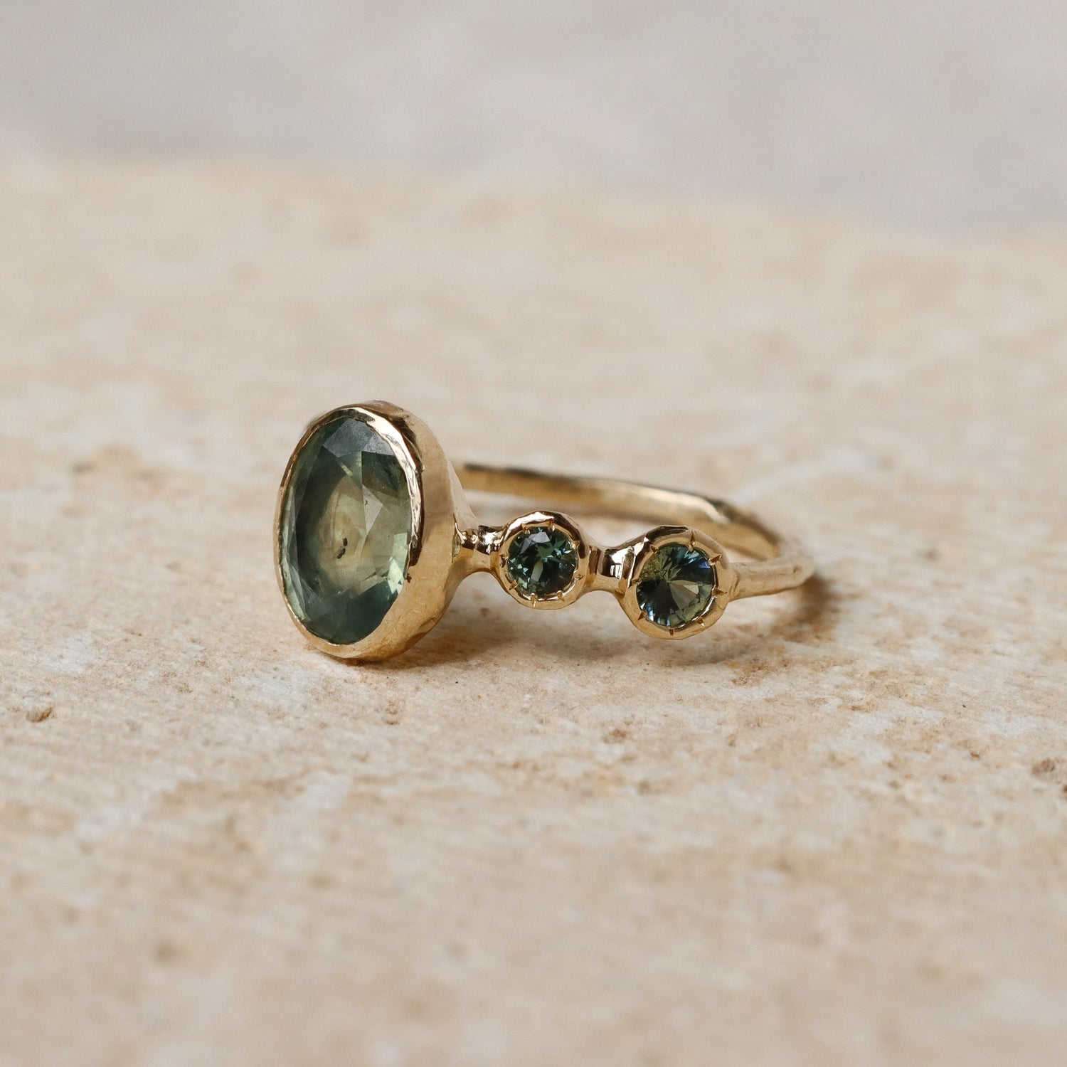 Custom Sapphire Gwendolyn Engagement Ring