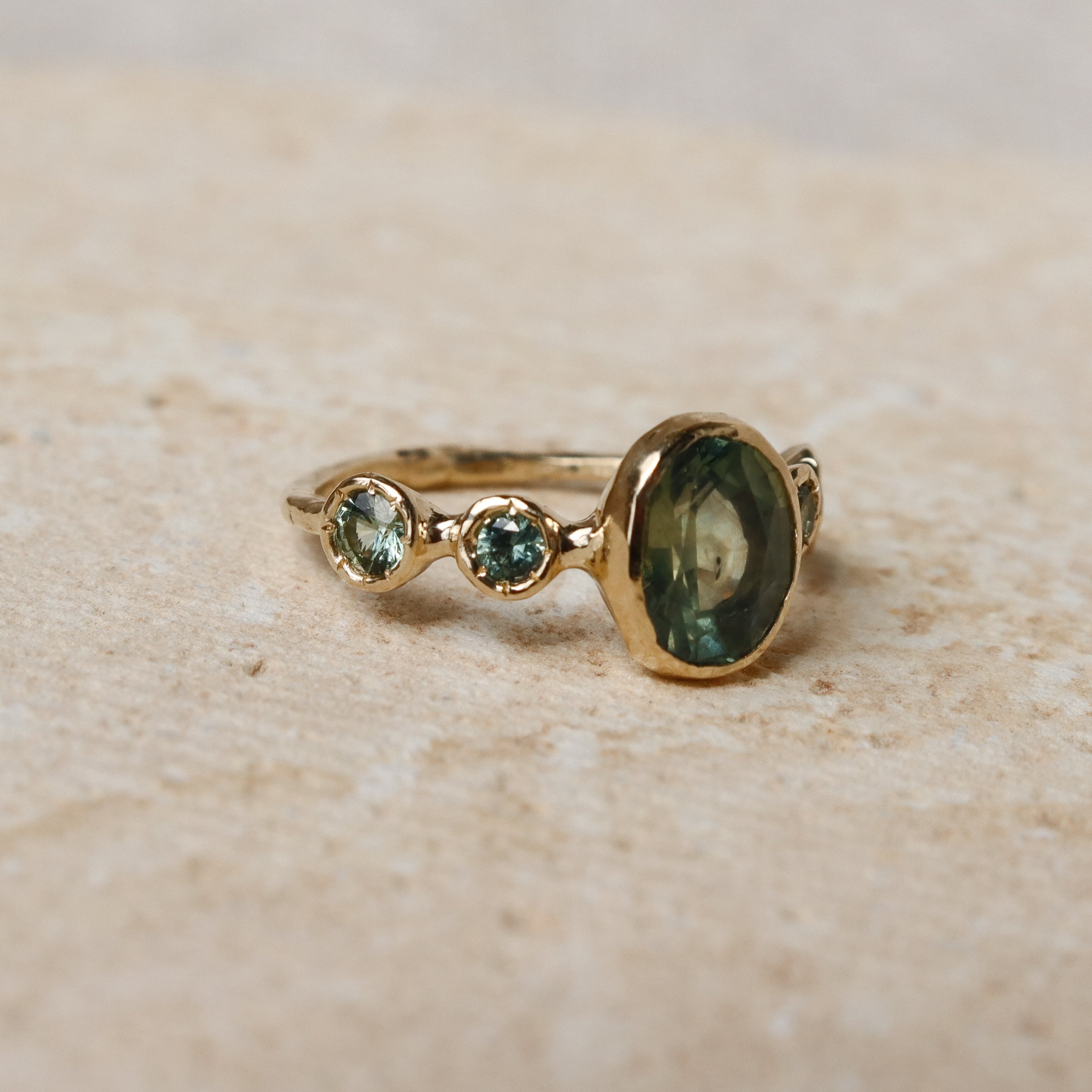 Custom Sapphire Gwendolyn Engagement Ring