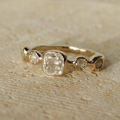 Gwendolyn | Icy Diamonds, 14k Gold
