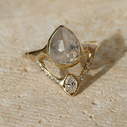 Reflections Ring | Opalescent Diamond, Diamonds, 14k Gold