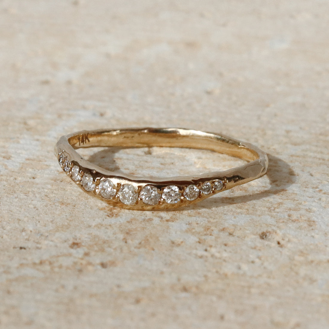 The Aerwyna  | Diamonds, 14k Gold