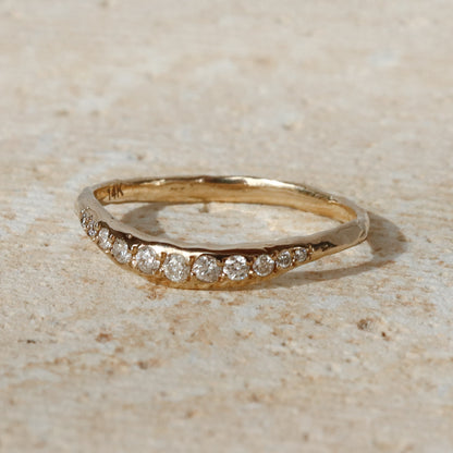 The Aerwyna  | Diamonds, 14k Gold