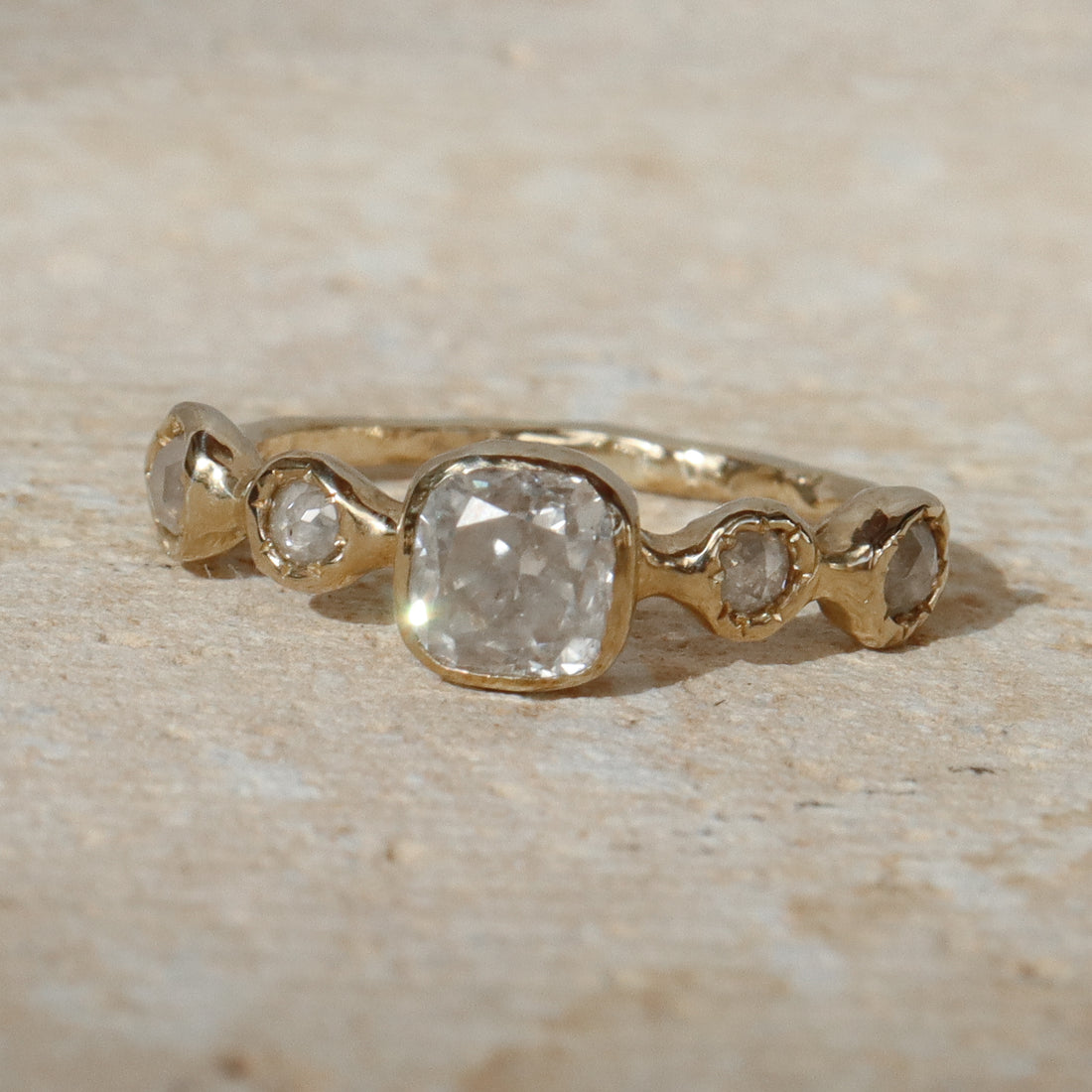 Gwendolyn | Icy Diamonds, 14k Gold