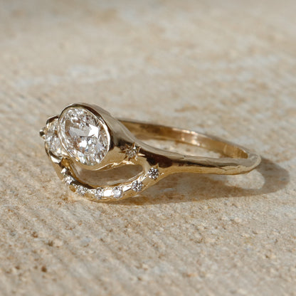 Petite Melusine | Diamonds, 14k Gold