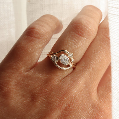 Petite Melusine | Diamonds, 14k Gold