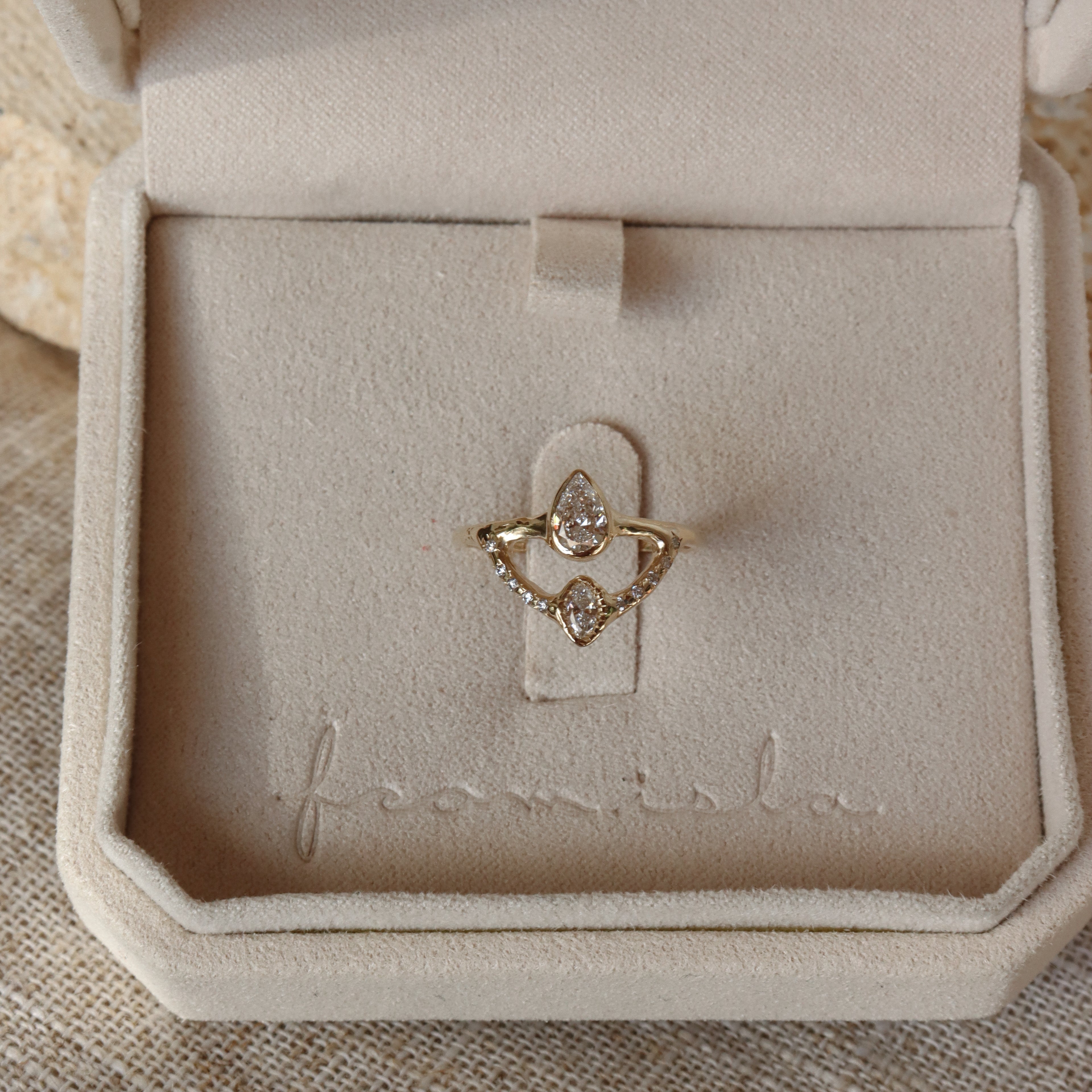 The Reflections Ring | Diamonds, 14k Gold