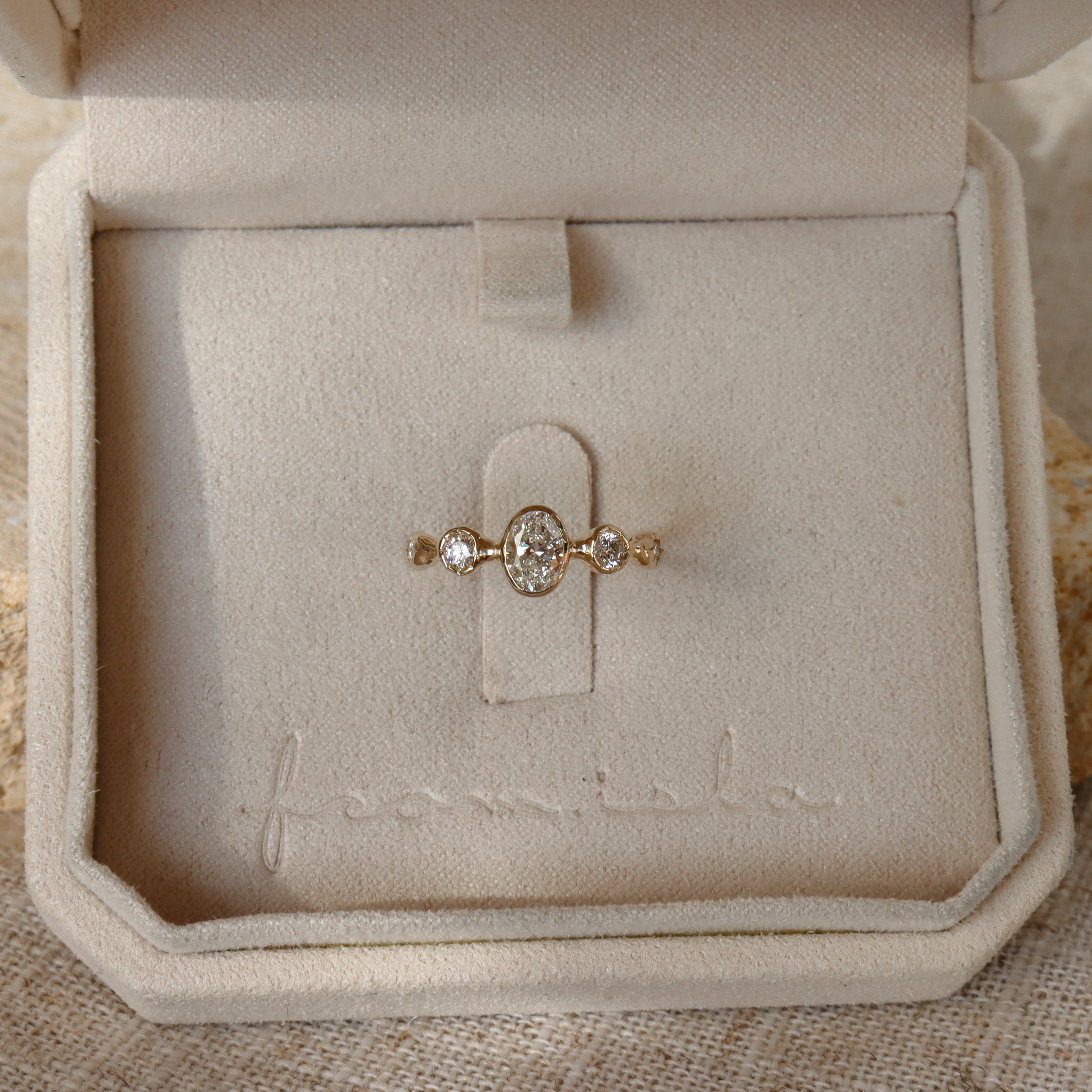 The Naiad Ring | Diamonds, 14k Gold