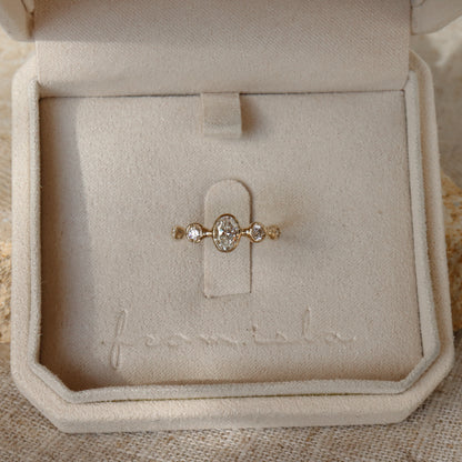 The Naiad Ring | Diamonds, 14k Gold