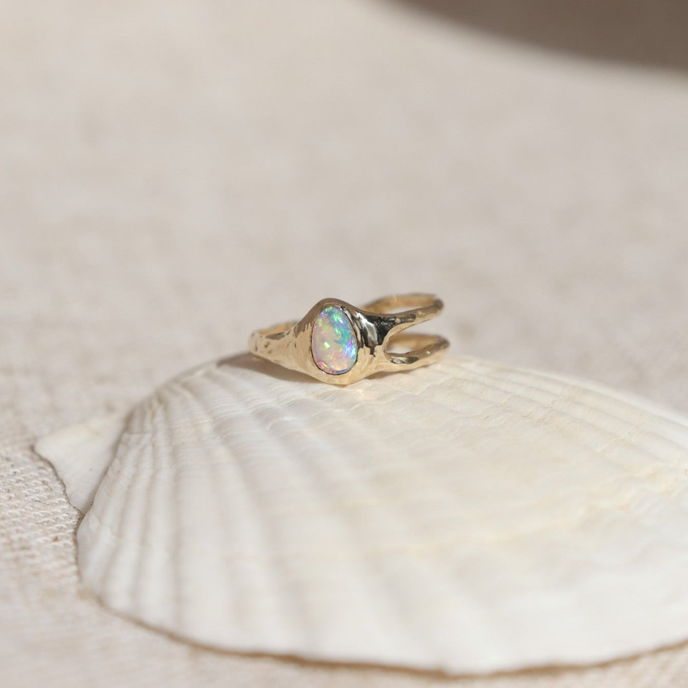 Enchanted Trail Ring | Opal, 14k Gold