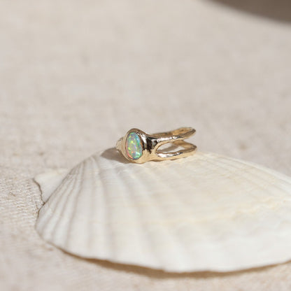 Enchanted Trail Ring | Opal, 14k Gold