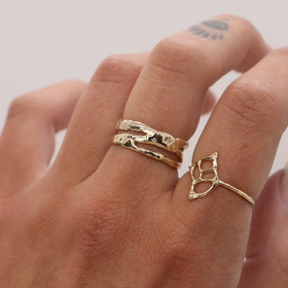 The Stardust Band | Diamonds, 14k Gold