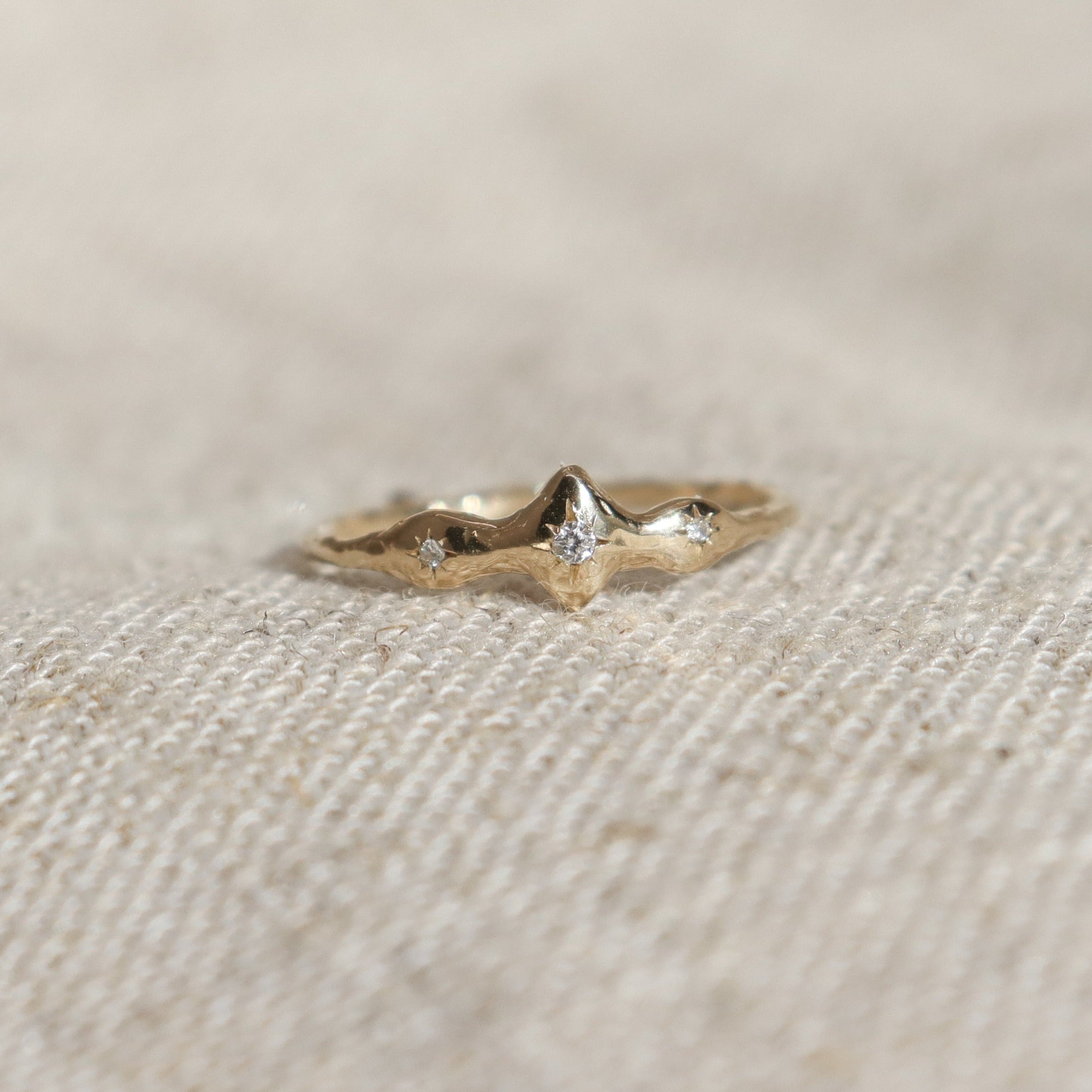 The Aurelia | Diamonds, 14k Gold