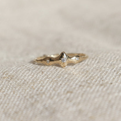 The Aurelia | Diamonds, 14k Gold