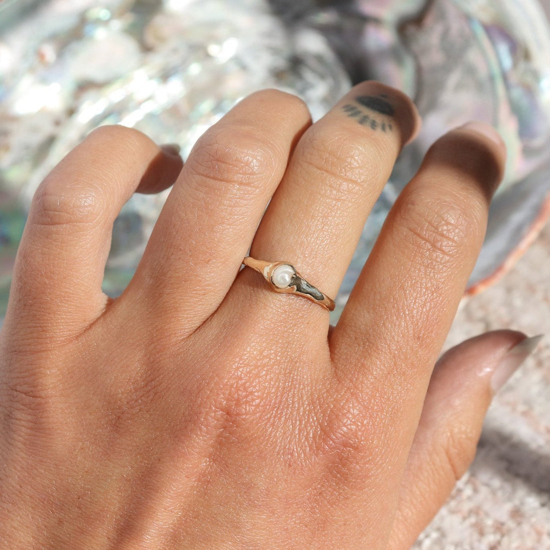 Moana Ring | Pearl, 14k Gold