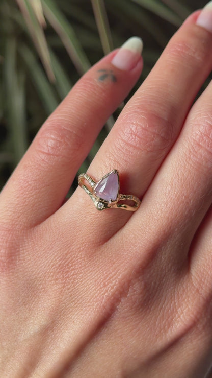 Seraphina | Sapphire, Diamonds, 14k Gold