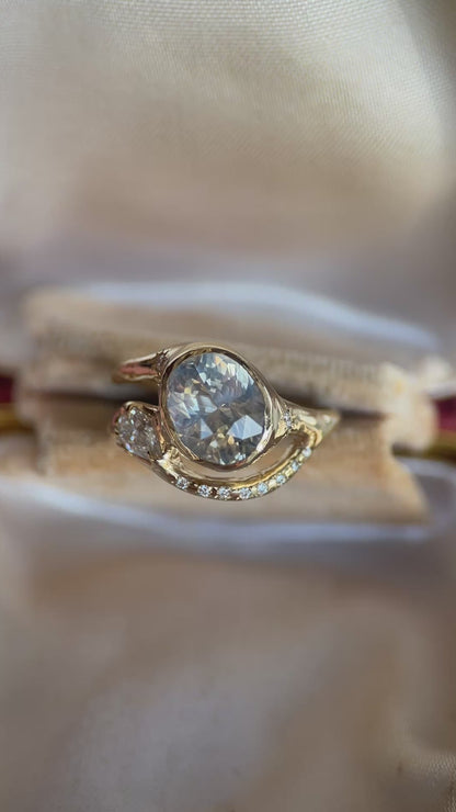 Melusine | Sapphire, Diamonds, 14k Gold