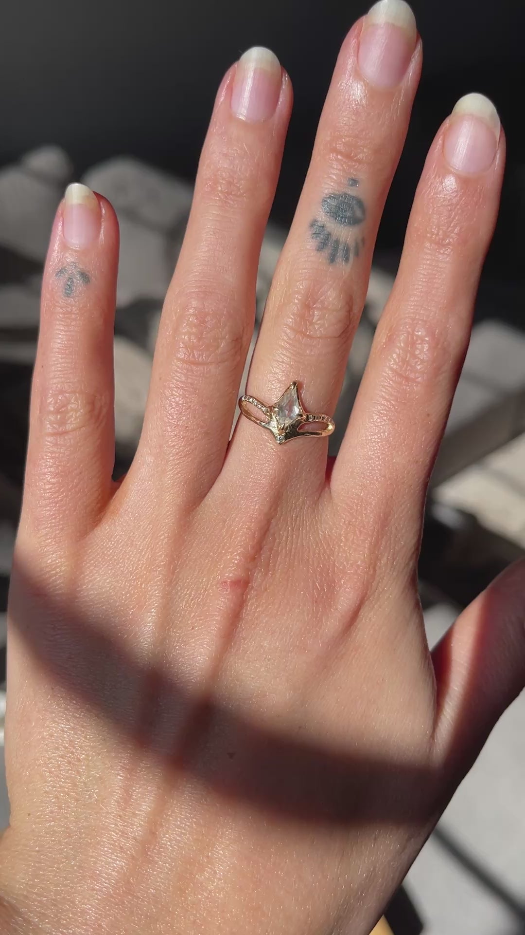 Seraphina | Moonfire Diamond, Diamonds, 14k Gold