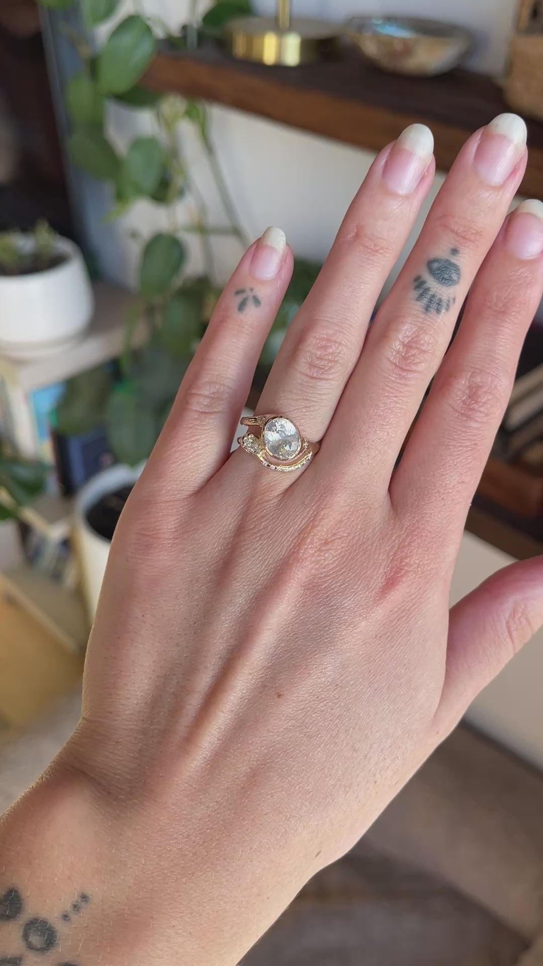 Melusine | Sapphire, Diamonds, 14k Gold