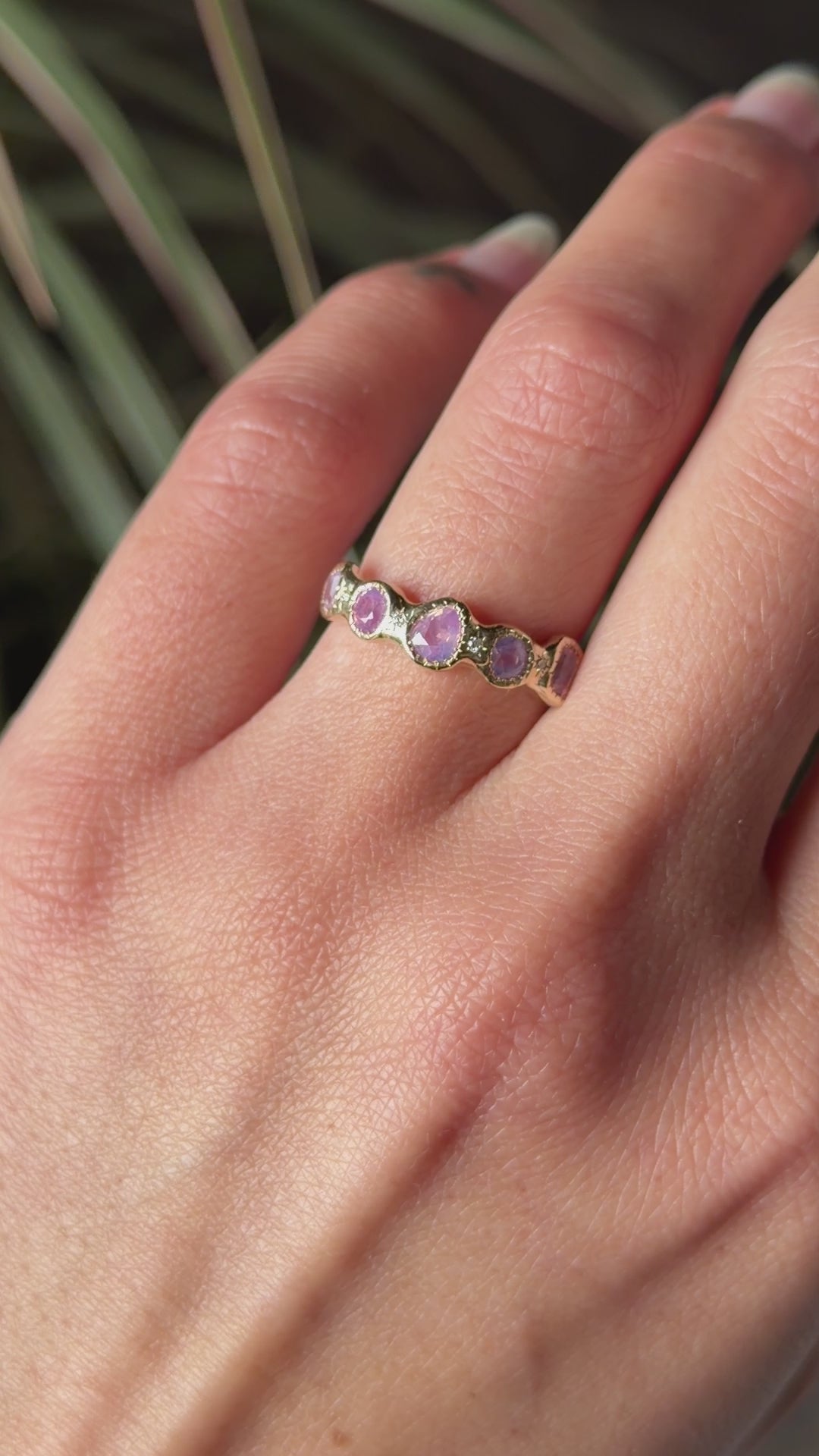 Lucinda Band | Sapphires, Diamonds, 14k Gold