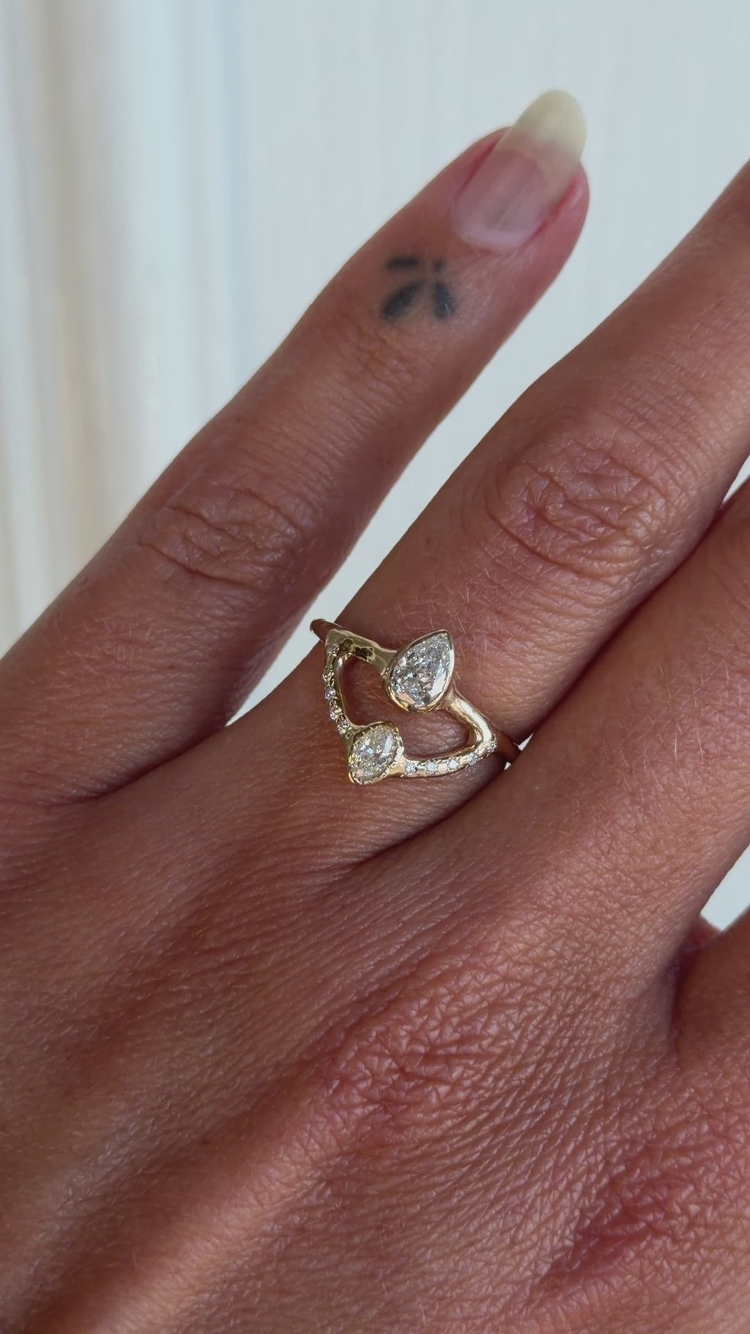 The Reflections Ring | Diamonds, 14k Gold